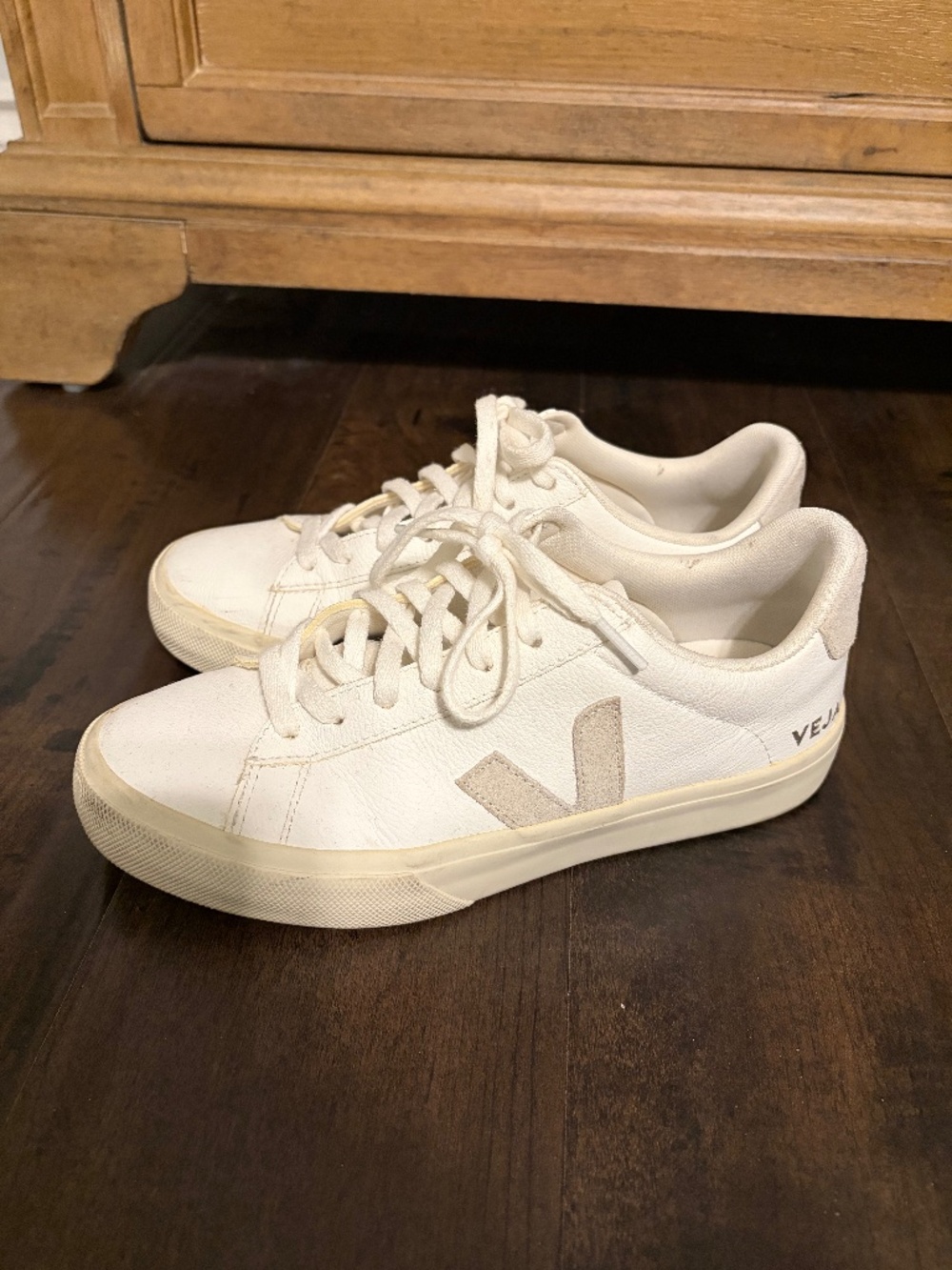 Veja Campo Sneakers Extra White Natural Suede